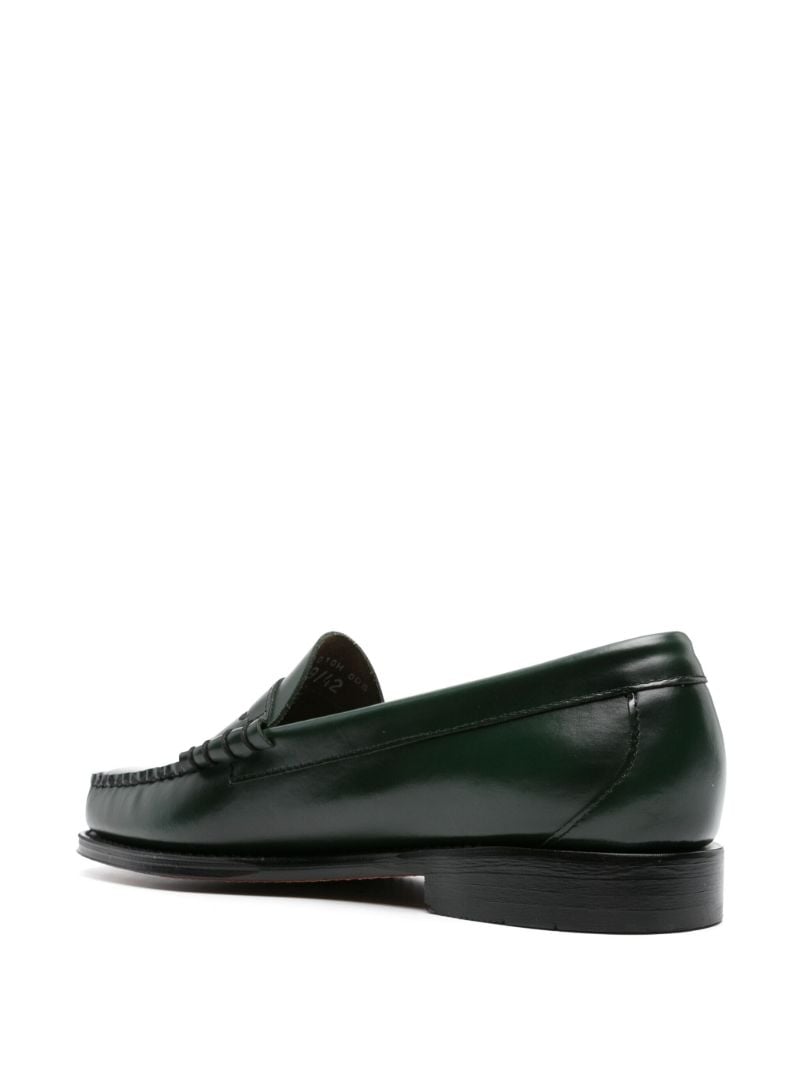 Green Weejuns Larson Penny Leather Loafers