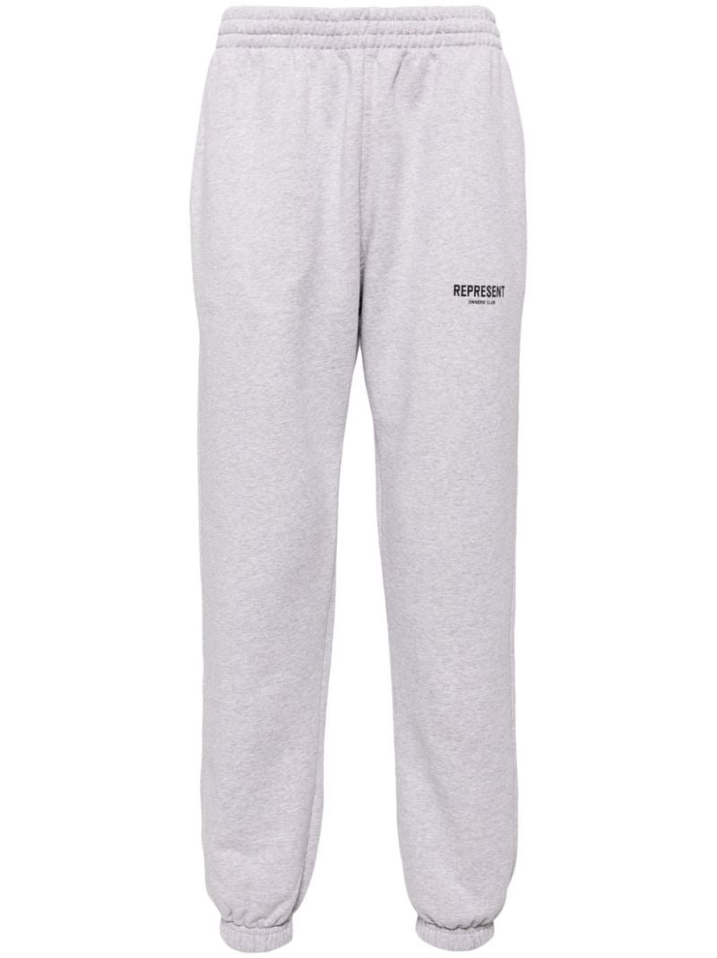 Grey Owners Club Cotton Track Pants