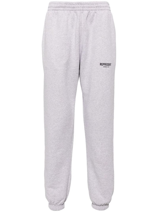 Grey Owners Club Cotton Track Pants