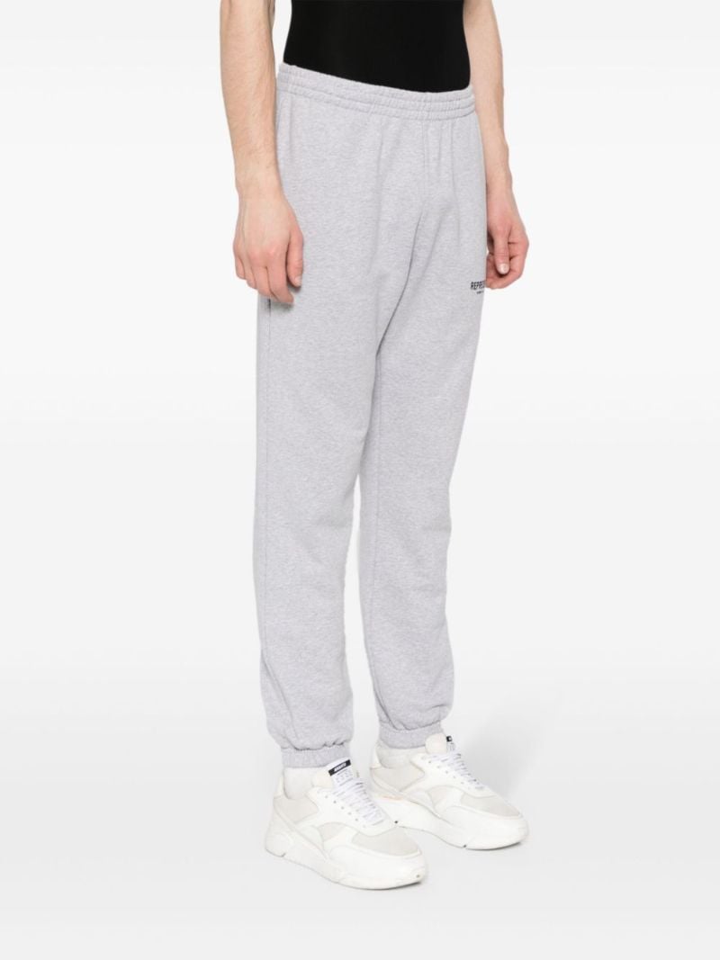 Grey Owners Club Cotton Track Pants