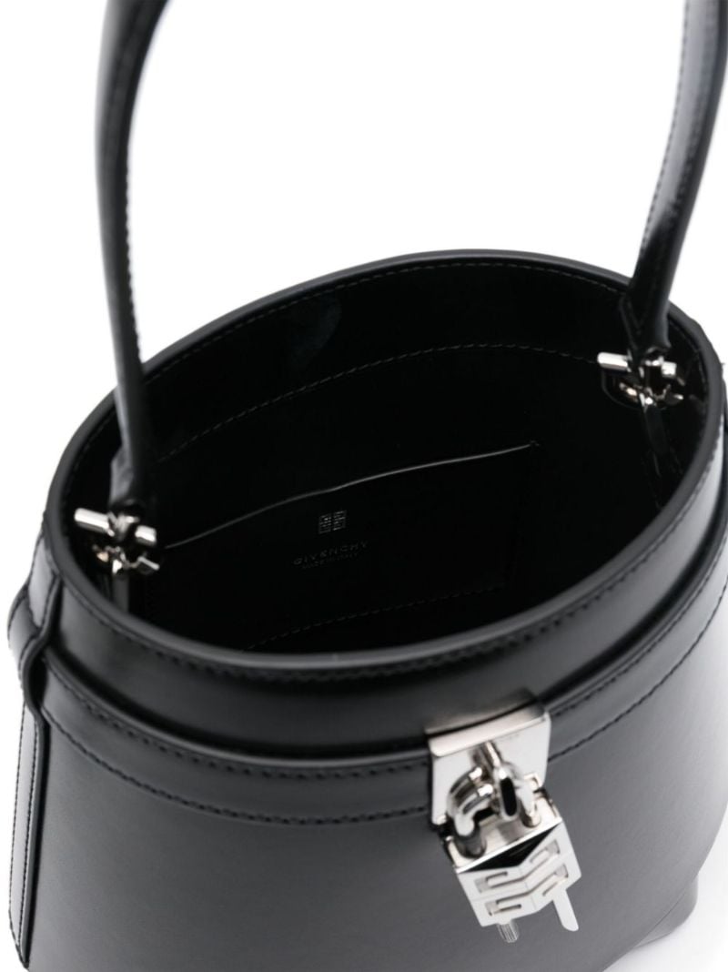Black Shark Lock Bucket Bag
