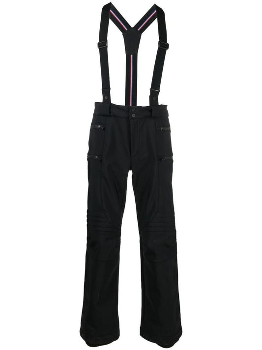 Black Flash Padded Ski Trousers