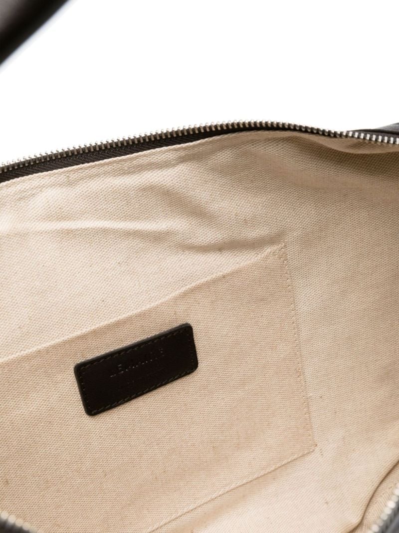 Brown Medium Croissant Shoulder Bag