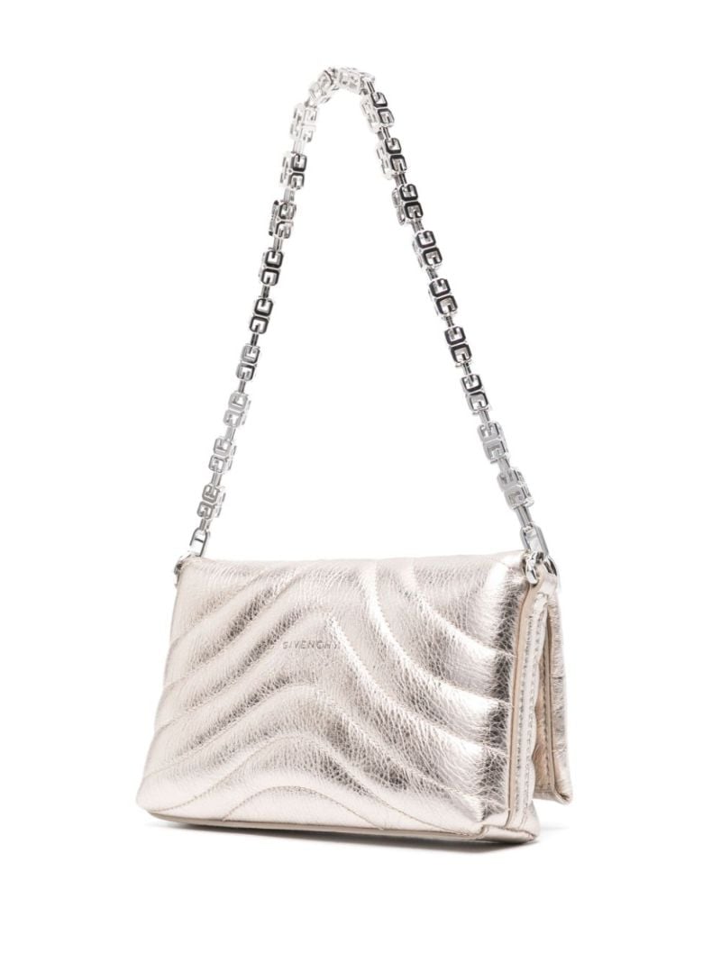 Gold-tone 4g Leather Shoulder Bag