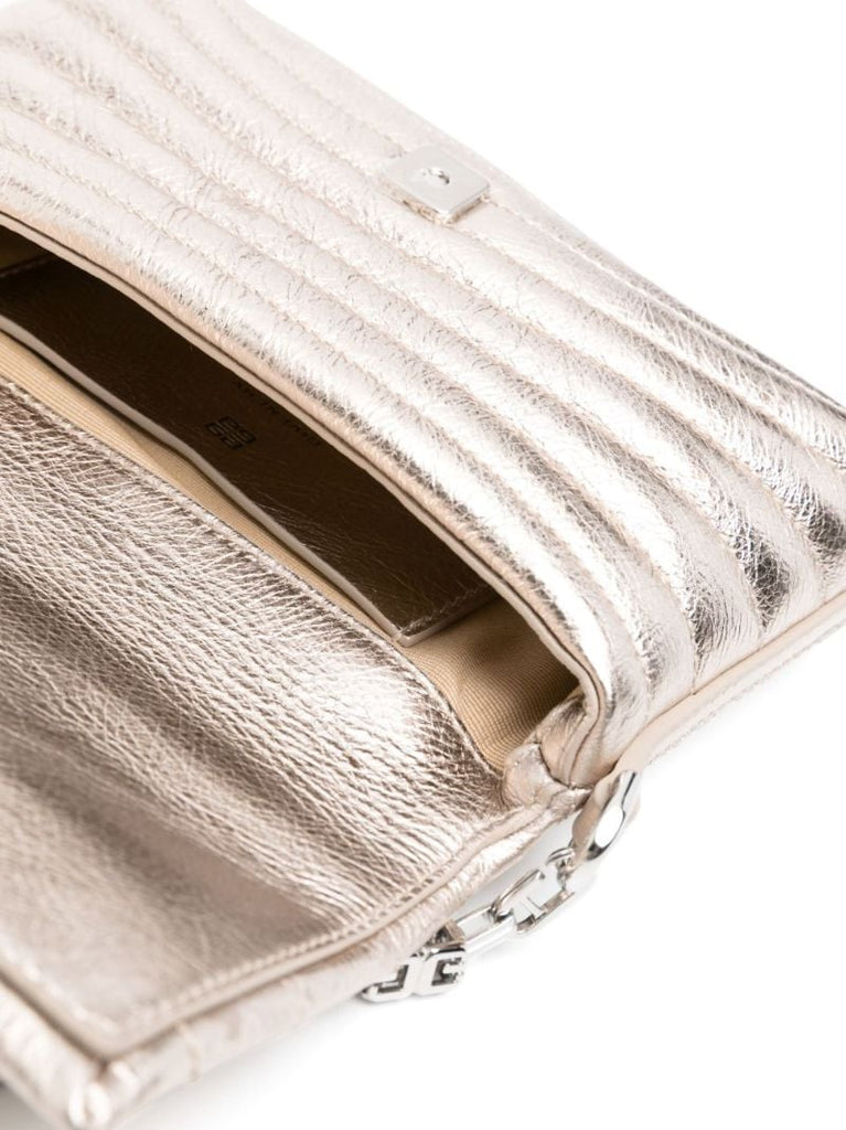 Gold-tone 4g Leather Shoulder Bag