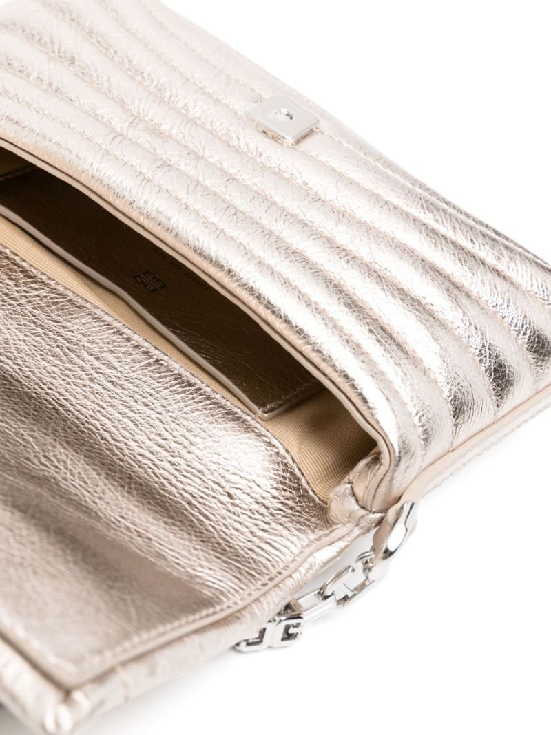 Gold-tone 4g Leather Shoulder Bag