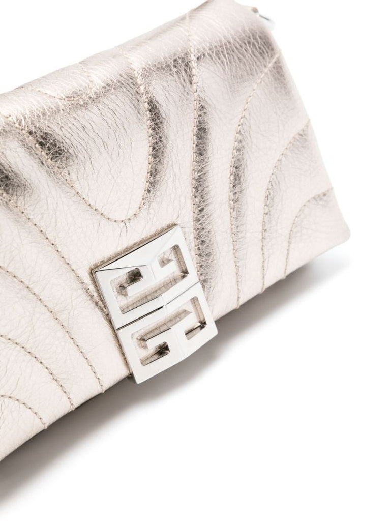 Gold-tone 4g Leather Shoulder Bag