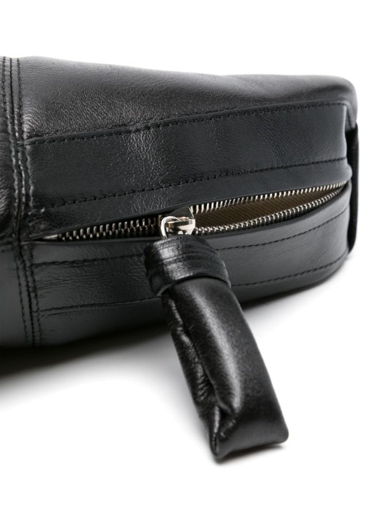 Black Large Croissant Shoulder Bag