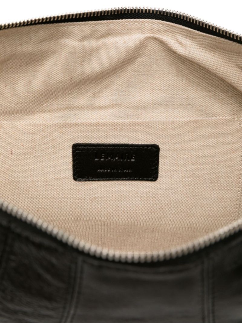 Black Large Croissant Shoulder Bag
