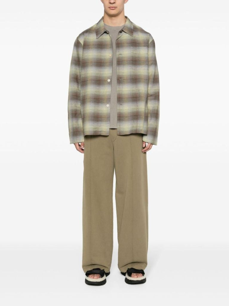 Green Box Checked Shirt