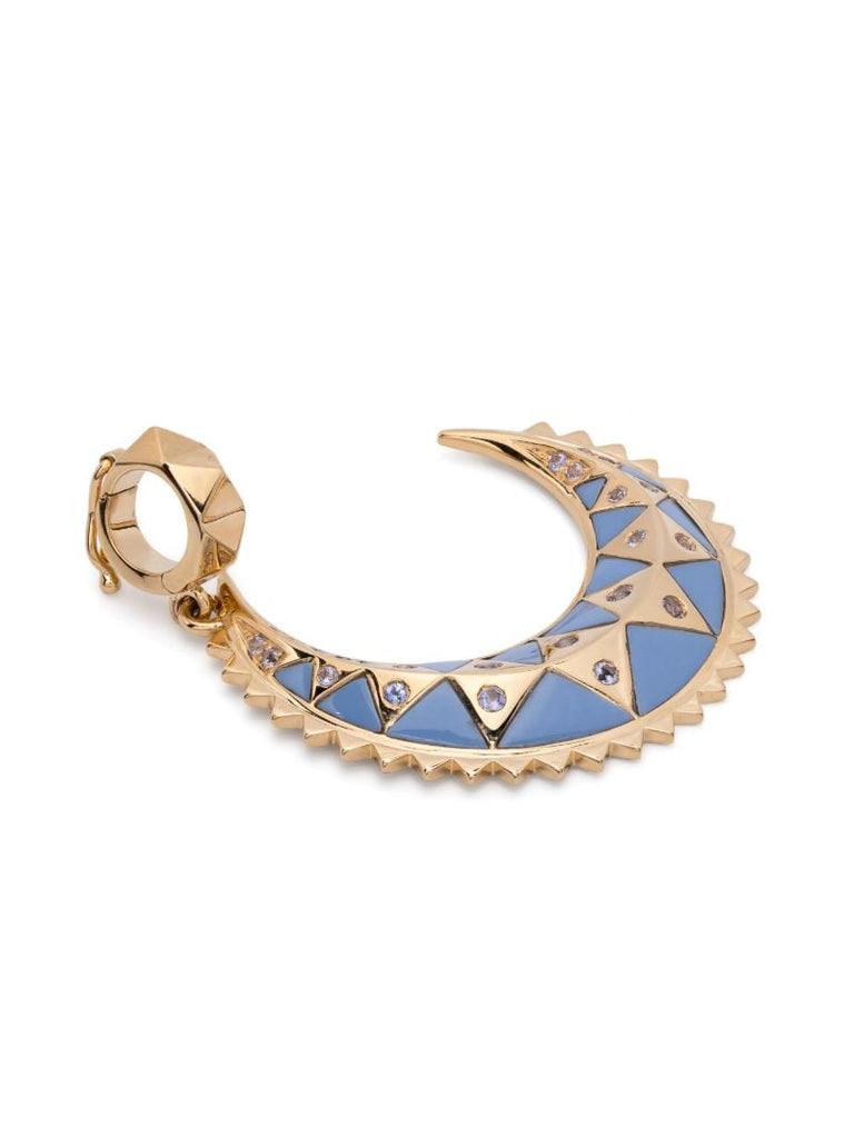 18k Yellow Gold Mini Moon Pendant