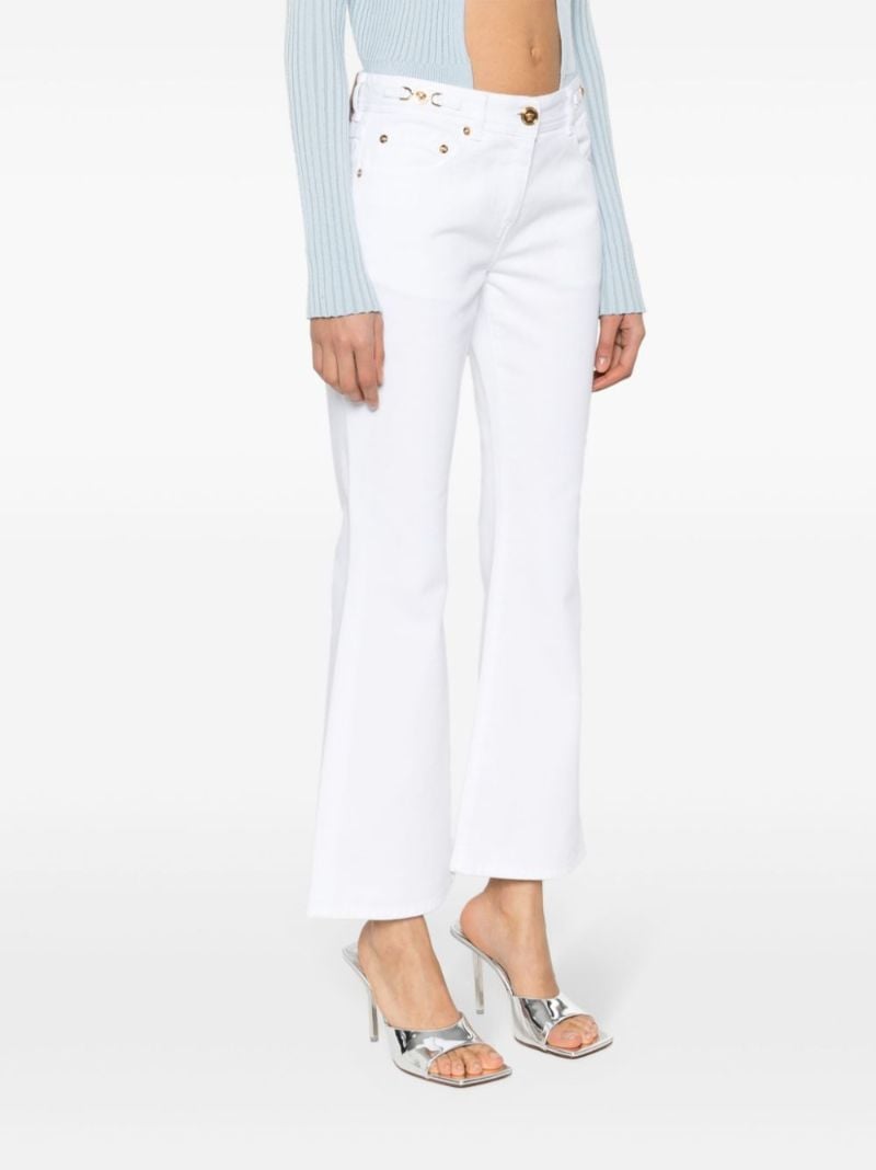 White Medusa '95 Mid-rise Flared Jeans