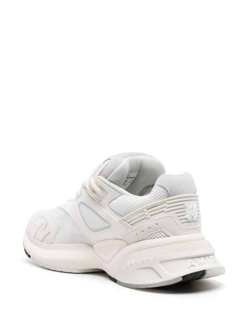 White Ma-runner Panelled Sneakers