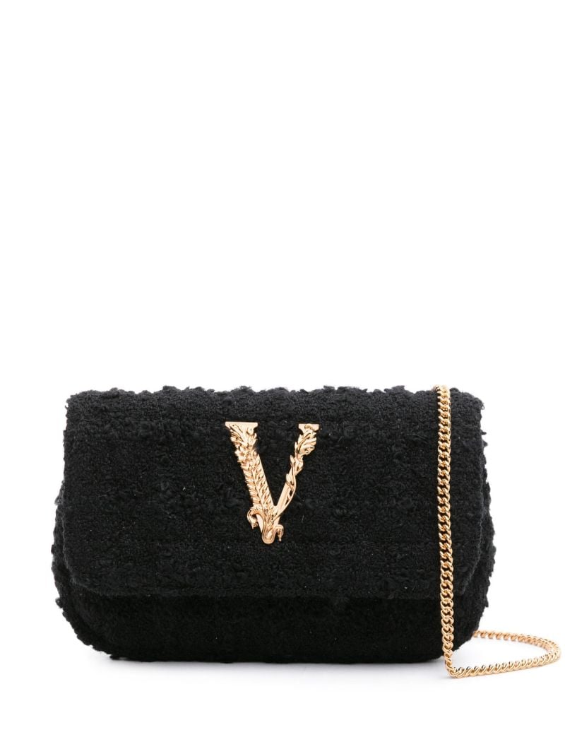 Black Virtus BouclÃ_x0083_Â© Crossbody Bag