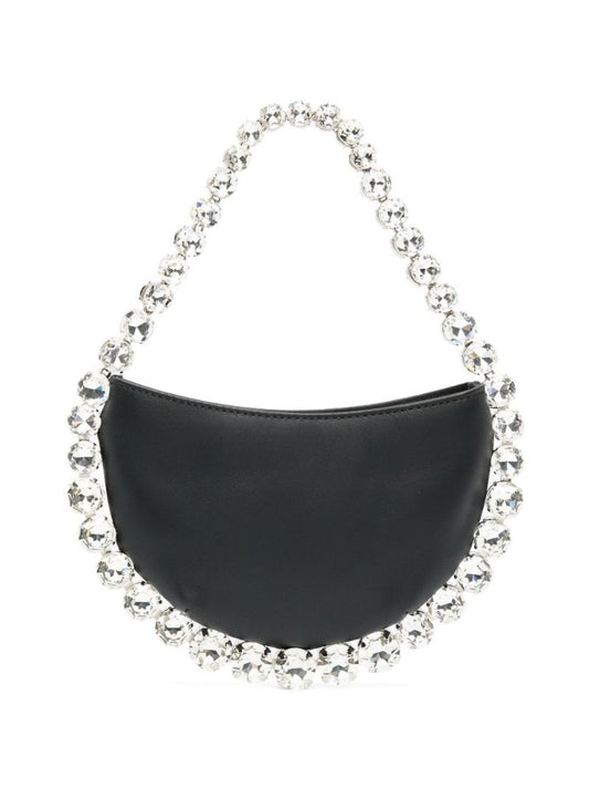 Black Flexible Eternity Leather Mini Bag