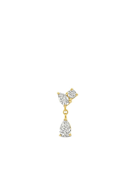 18k Yellow Gold Gala Diamond Earring