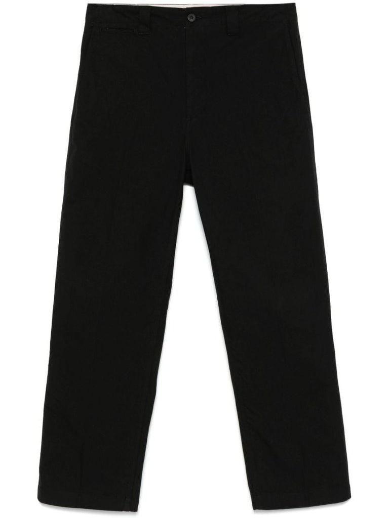 Straight-leg Trousers