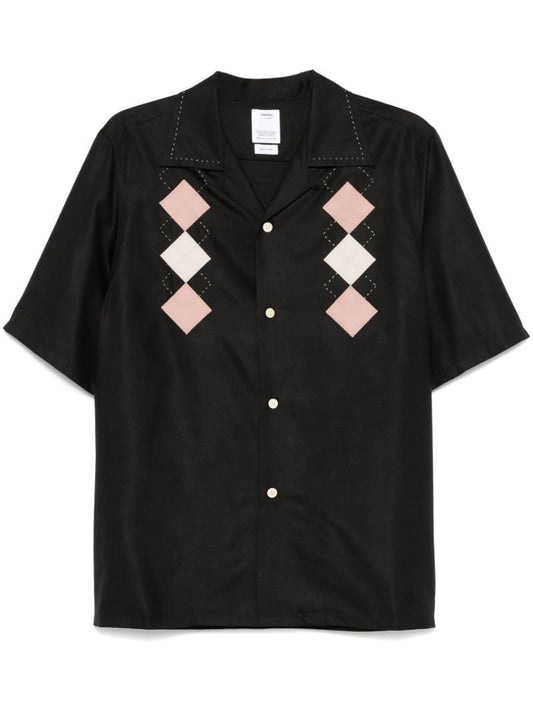 Black Diamond Print Shirt