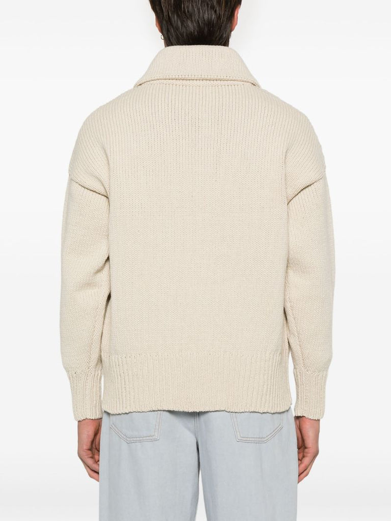 Shawl-collar Sweater