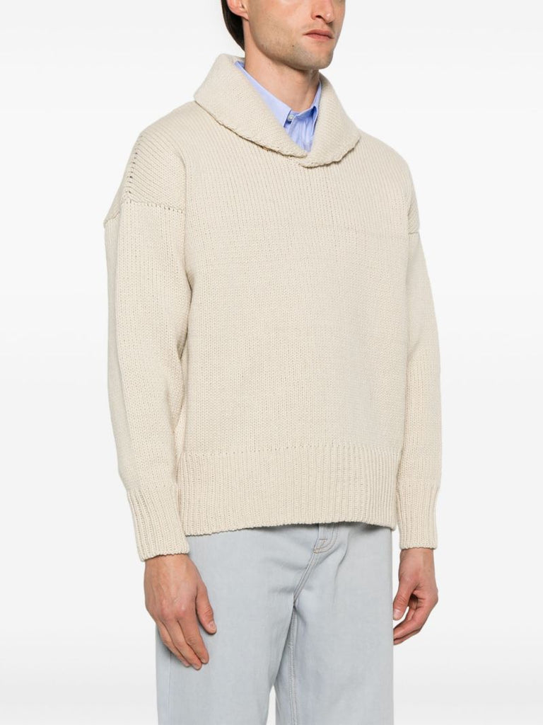 Shawl-collar Sweater