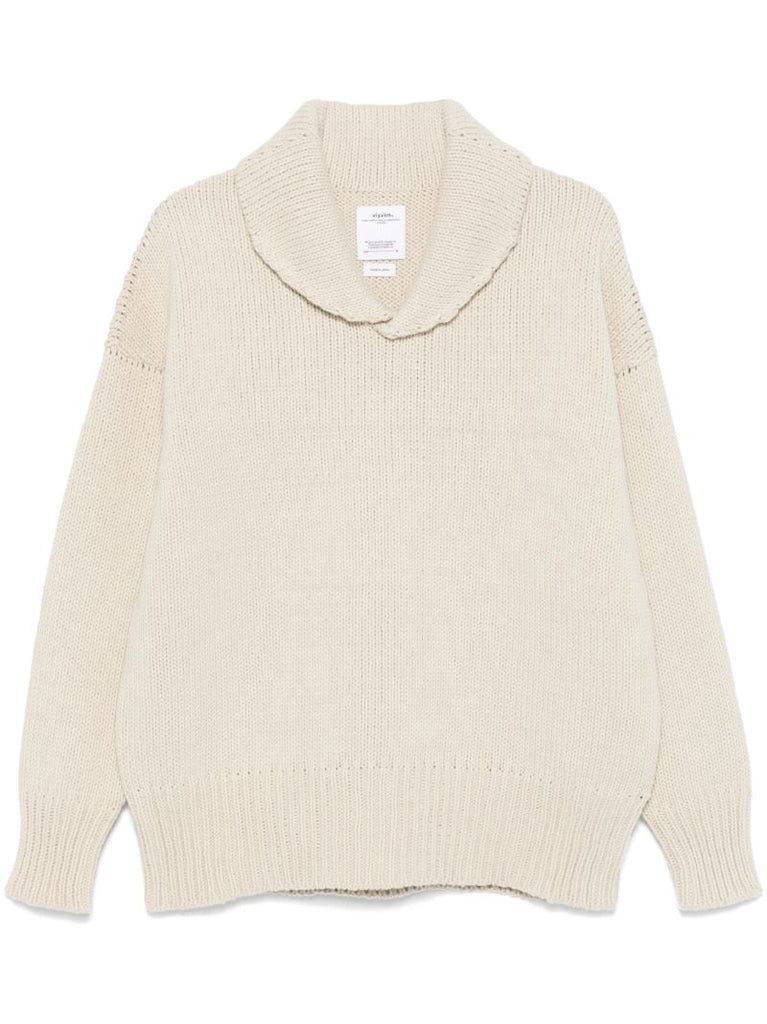 Shawl-collar Sweater