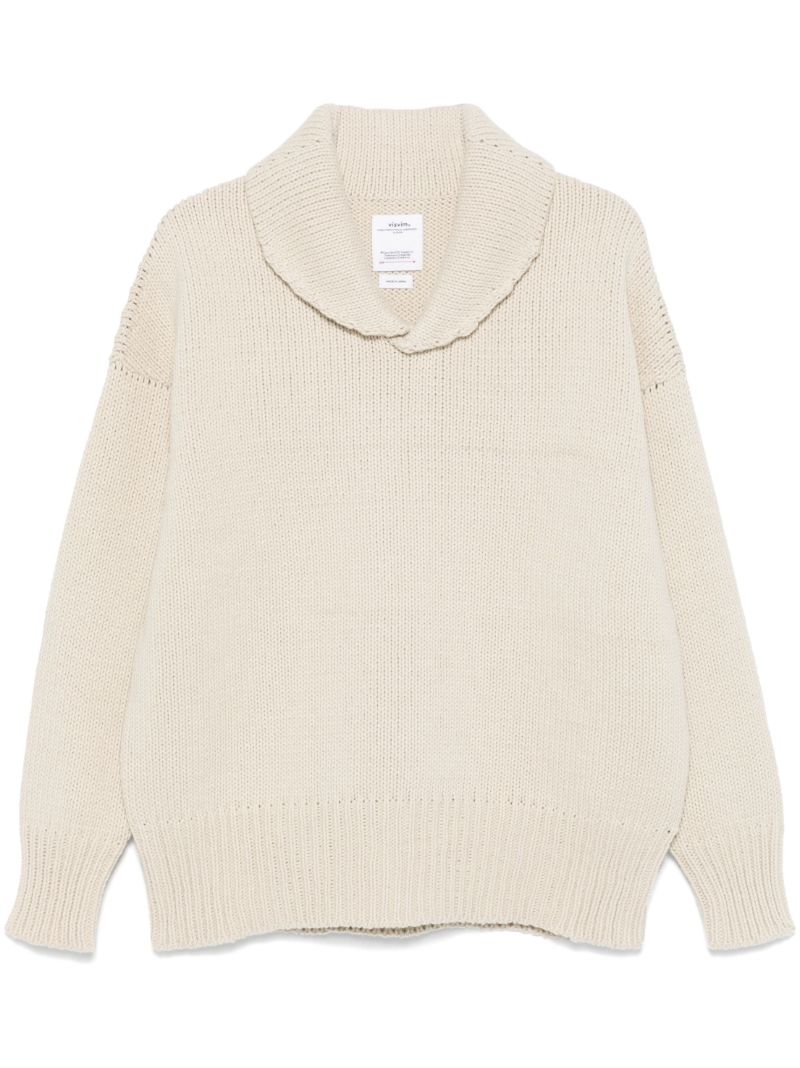 Shawl-collar Sweater