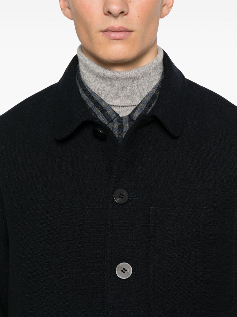 Buttoned Shirt Jacket