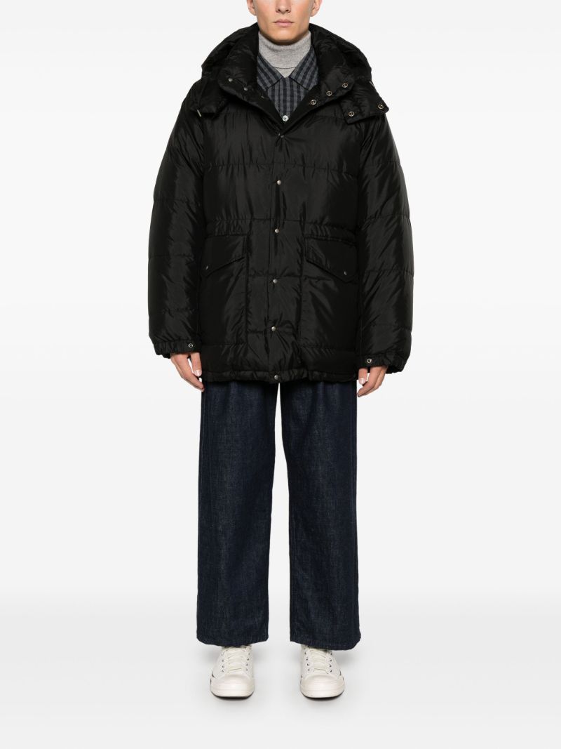 Silk Puffer Coat