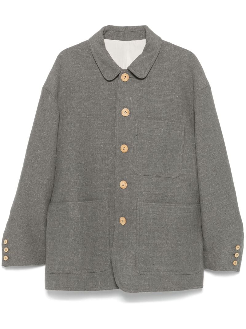 Buttoned Shirt Jacket