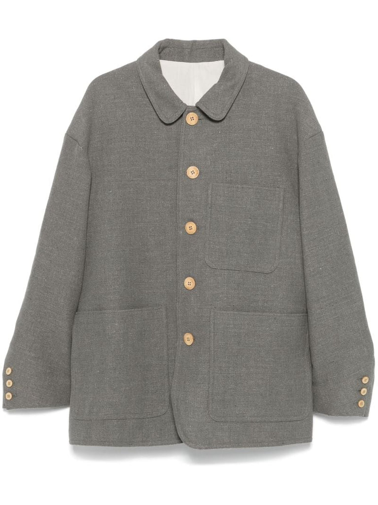 Buttoned Shirt Jacket