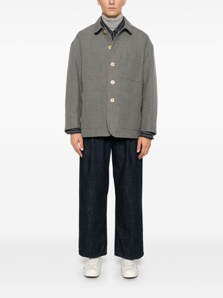 Buttoned Shirt Jacket