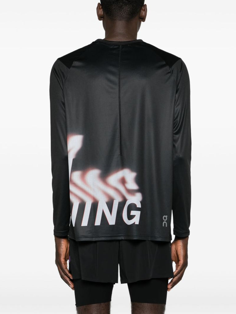Black Pace Long-sleeve T-shirt
