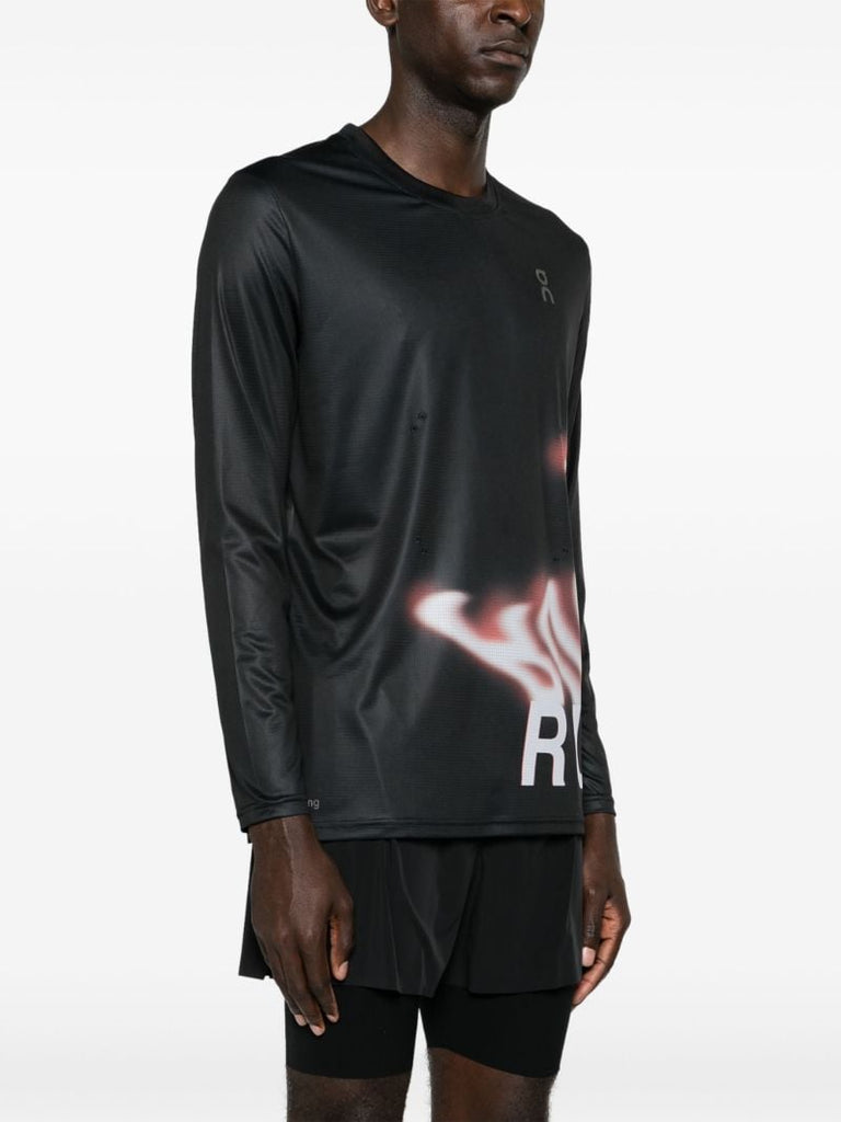 Black Pace Long-sleeve T-shirt