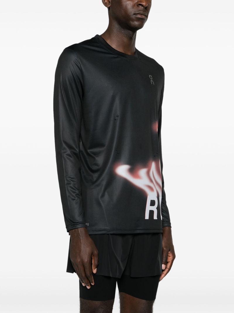Black Pace Long-sleeve T-shirt