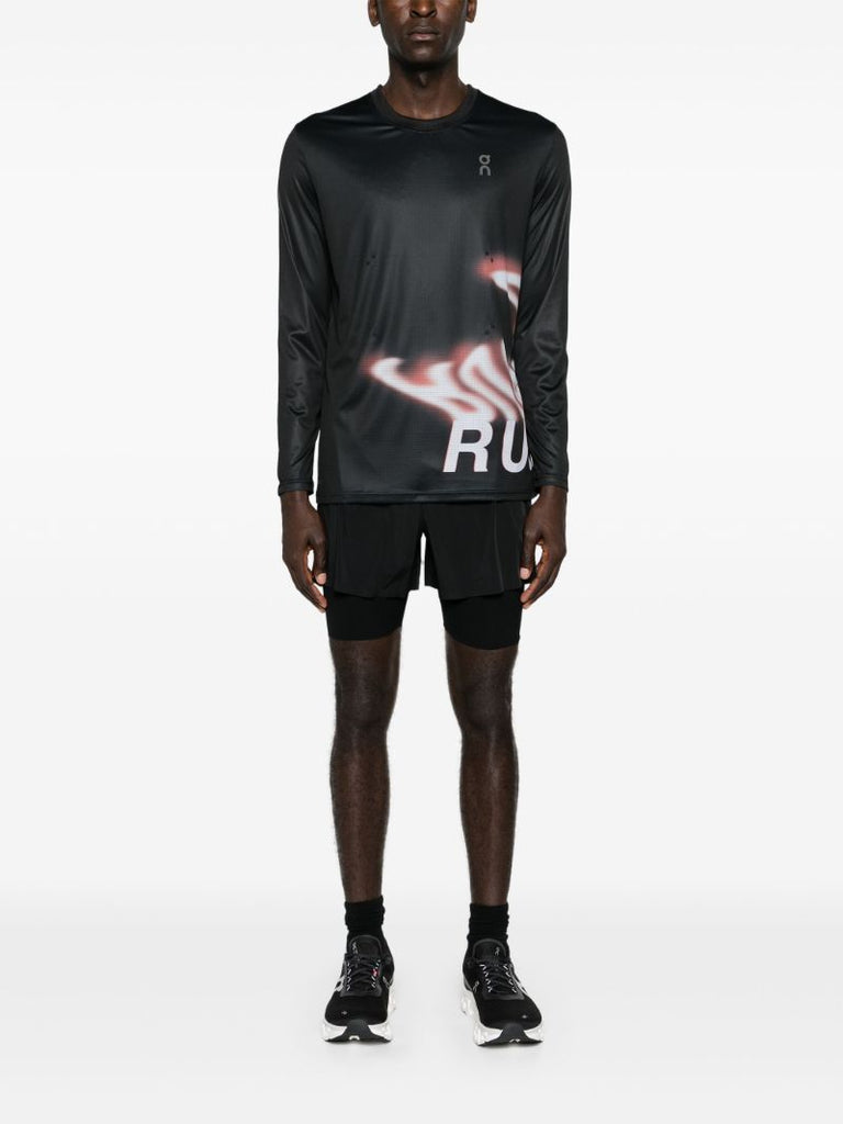 Black Pace Long-sleeve T-shirt