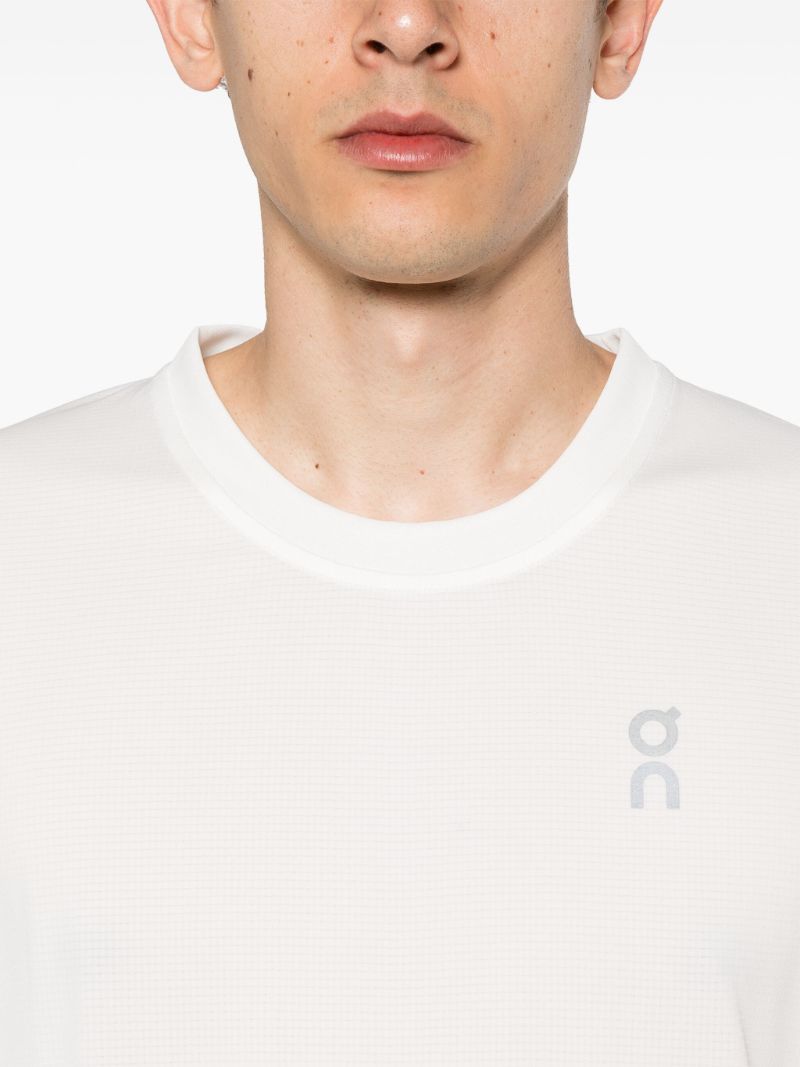 White Pace Long-sleeve Running T-shirt