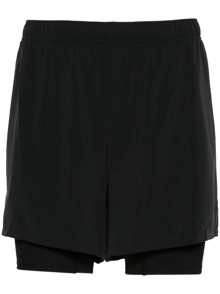Black Pace Running Shorts