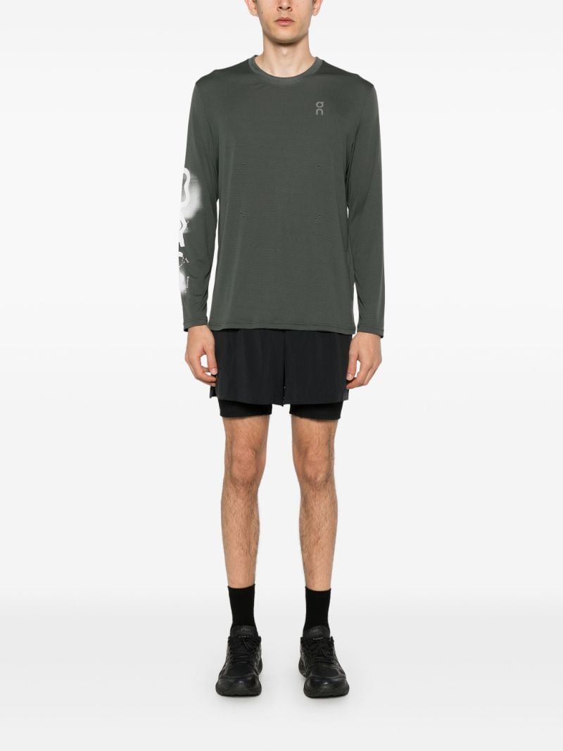 Black Pace Running Shorts