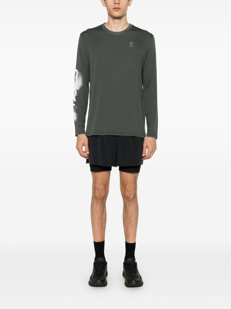 Black Pace Running Shorts
