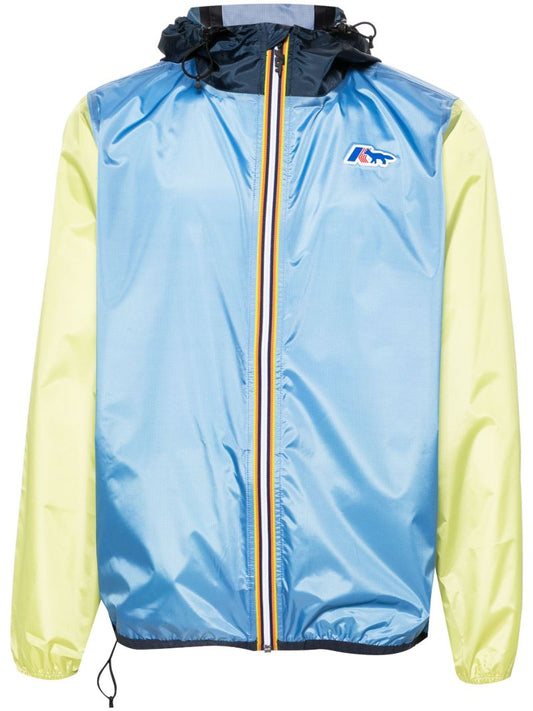 X K-way Blue Le Vrai 3.0 Claude Hooded Jacket