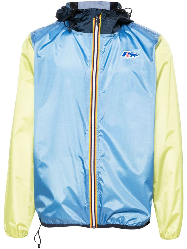 X K-way Blue Le Vrai 3.0 Claude Hooded Jacket