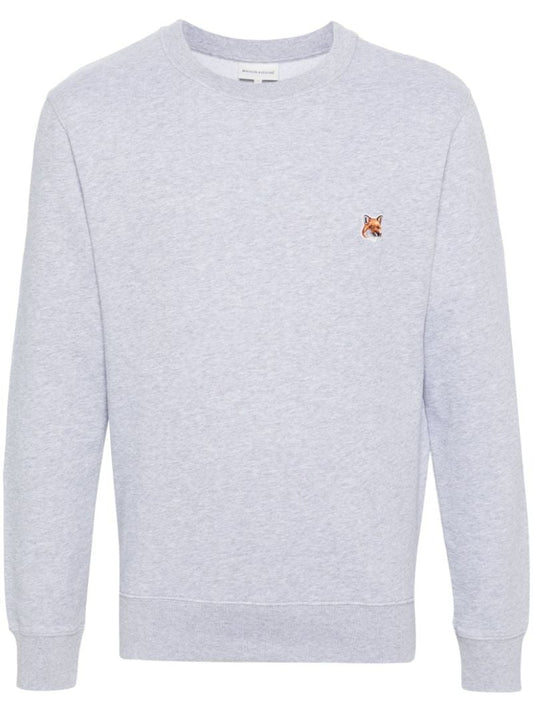 Grey Fox Head Cotton Sweatshirt