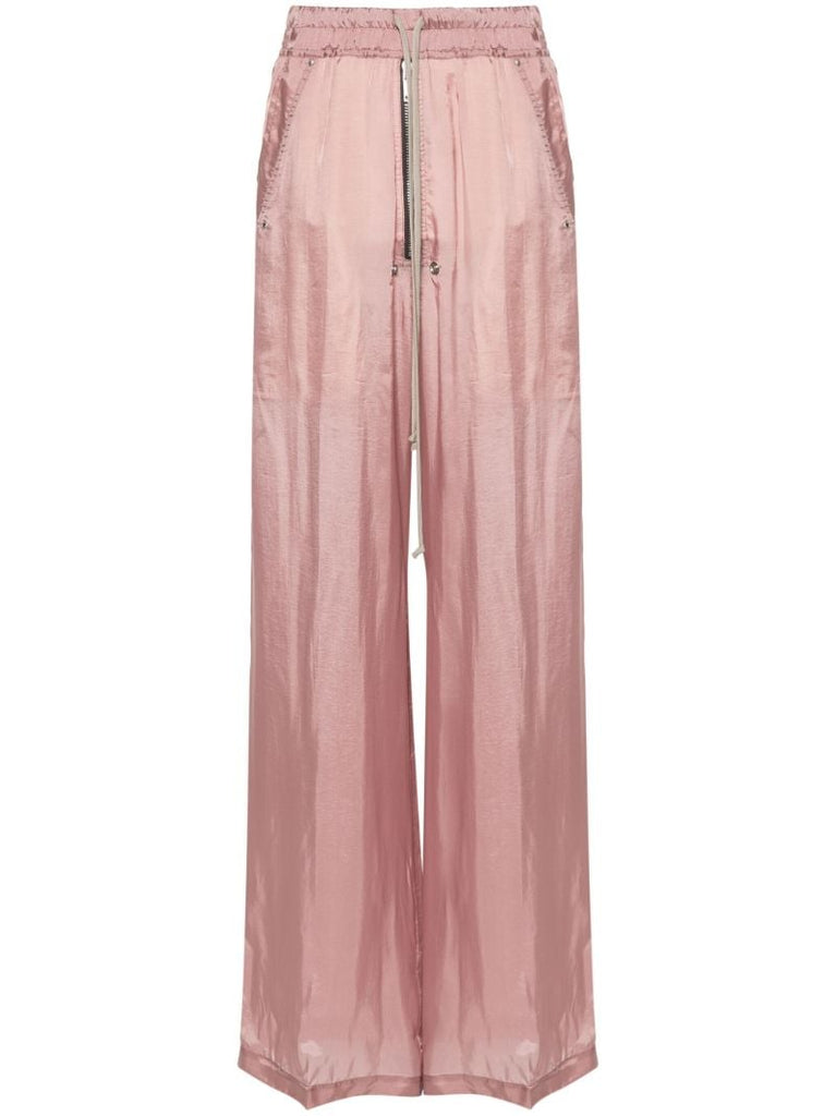 Pink Geth Belas Drawstring Trousers