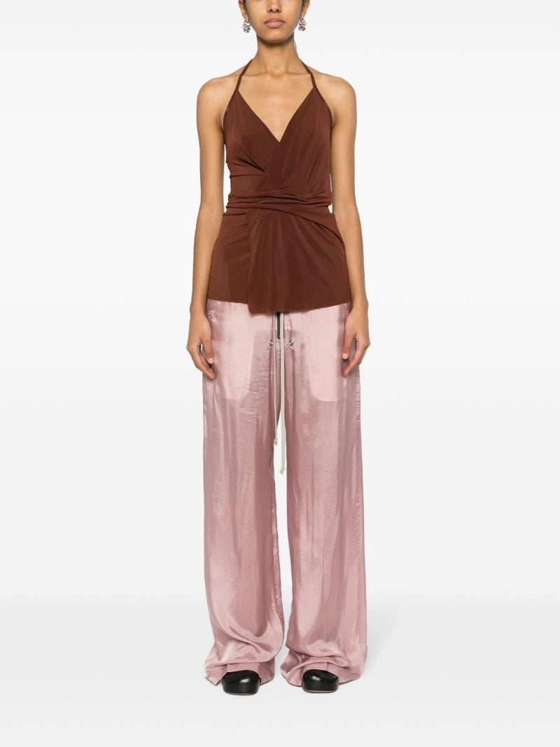 Pink Geth Belas Drawstring Trousers