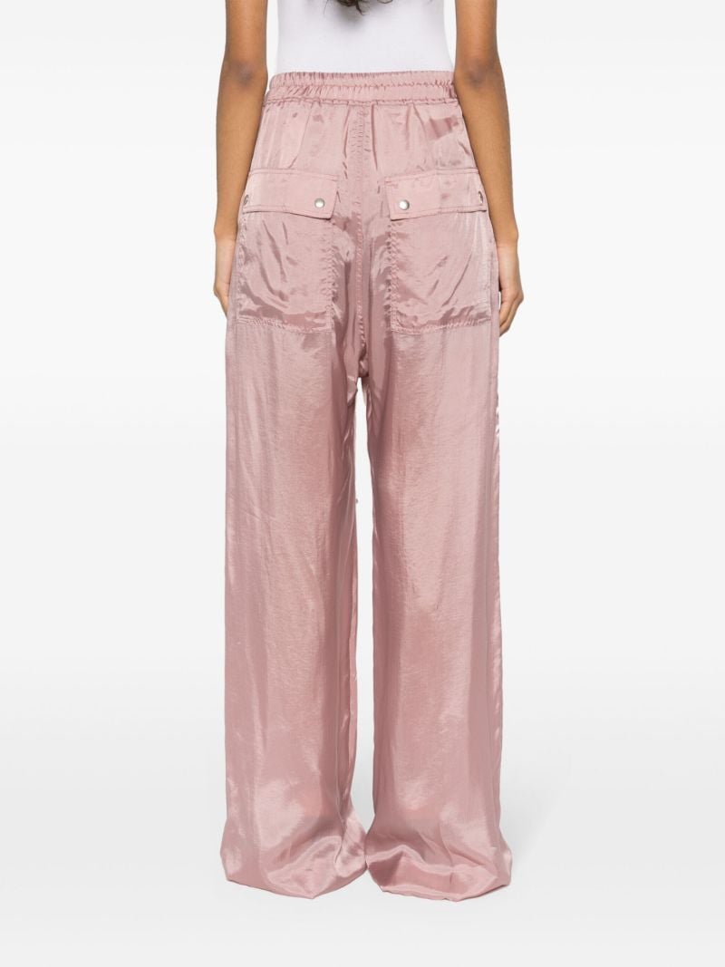 Pink Geth Belas Drawstring Trousers