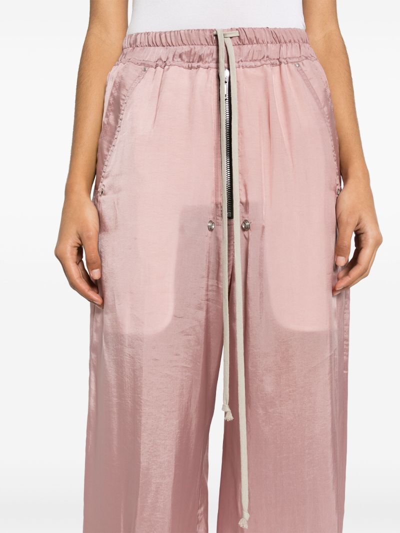 Pink Geth Belas Drawstring Trousers