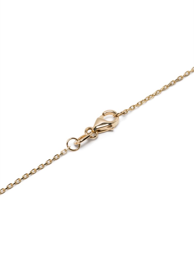 18k Recycled Yellow Gold Dalia Diamond Necklace