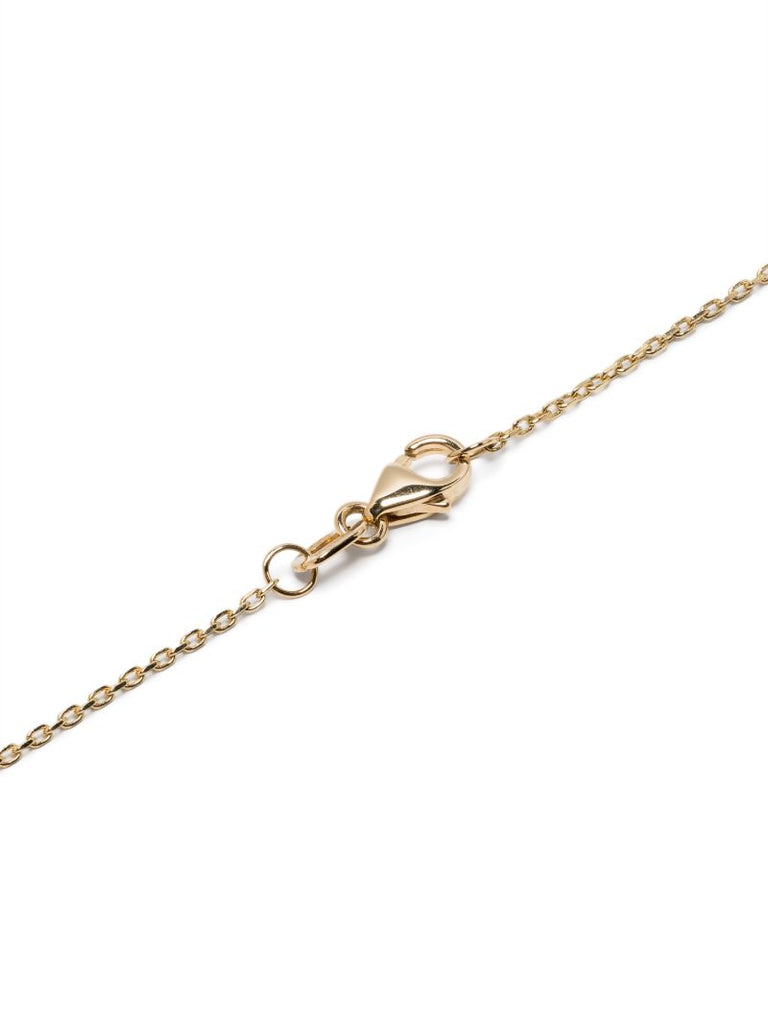 18k Recycled Yellow Gold Dalia Diamond Necklace