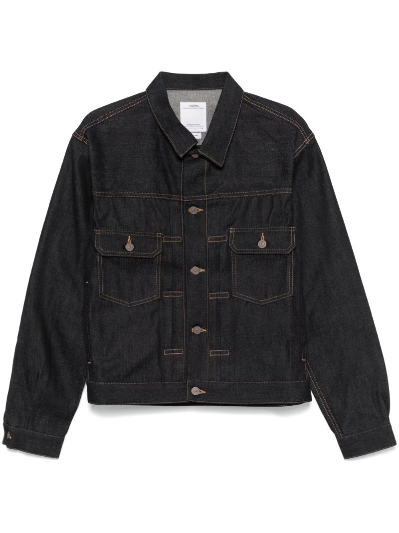 Buttoned Denim Jacket