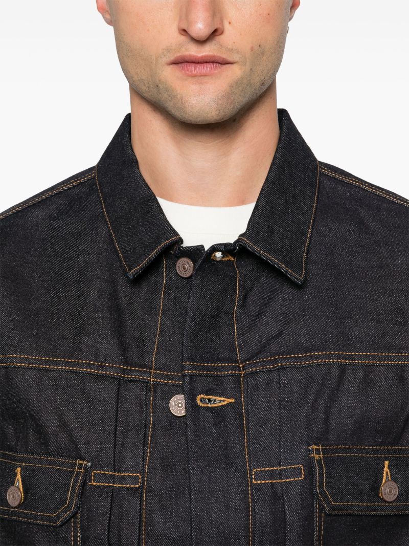 Buttoned Denim Jacket